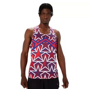 NWT XL Asics Nations Singlet USA Men”s Tank